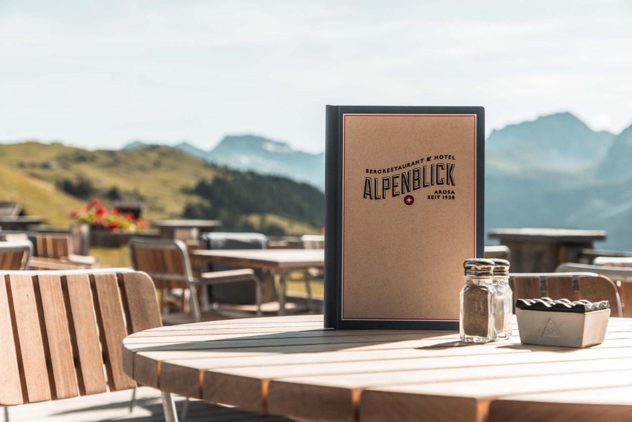 Alpenblick Bergrestaurant & Hotel อาโรซา ภายนอก รูปภาพ